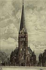 Die Versöhnungskirche um 1900