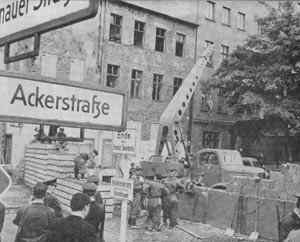 Verstrkung der Mauer, 1962